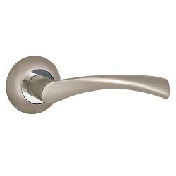 Ручка раздельная PUNTO CRONA TL SN/CP-3 мат.никель/хром