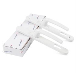 Комплект ручек на планке DORMA bremen 92/30/8мм белая (RAL9016)