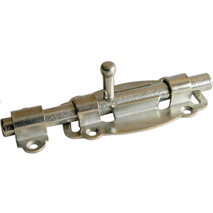 Задвижка дверная НОЭЗ ЗД-100-Кр цинк