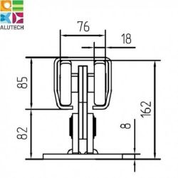 Опора роликовая SGN.02.150