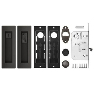 Набор для раздвижных дверей ARMADILLO SH011 URB BPVB-77 вороненый никель /35779/