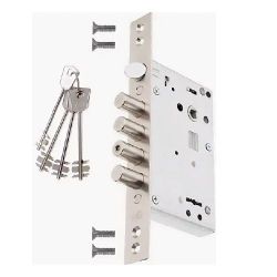 Замок врезной КРИТ-М ЗВ-А20-Хп 4кл. хром