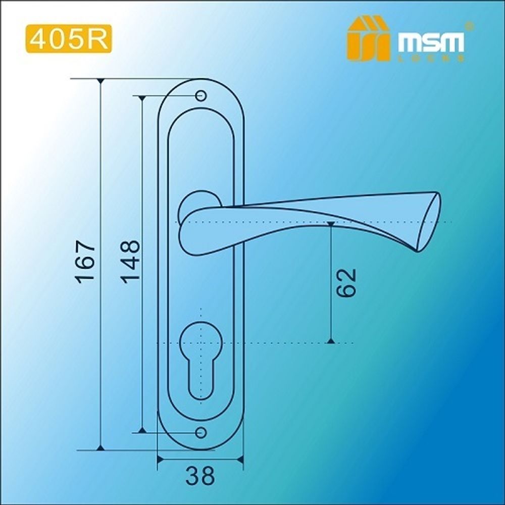 Ручки на планке DAMX 405R SN мат.никель