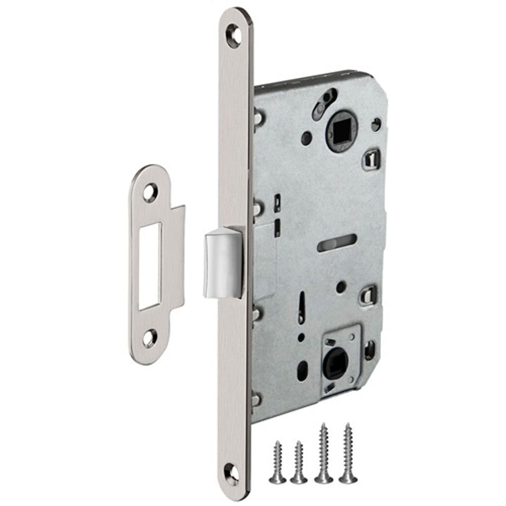 Защелка врезная AJAX METLM90-50 SN мат.никель /49721/