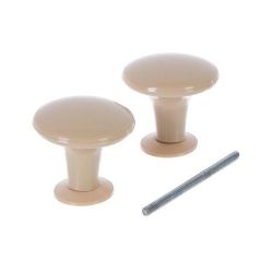 Ручка-кнопка дверная SOLLER РДП-03-2 светлое дерево