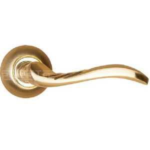 Ручка дверная PUERTO AL 505-08 SB (латунь матовая)