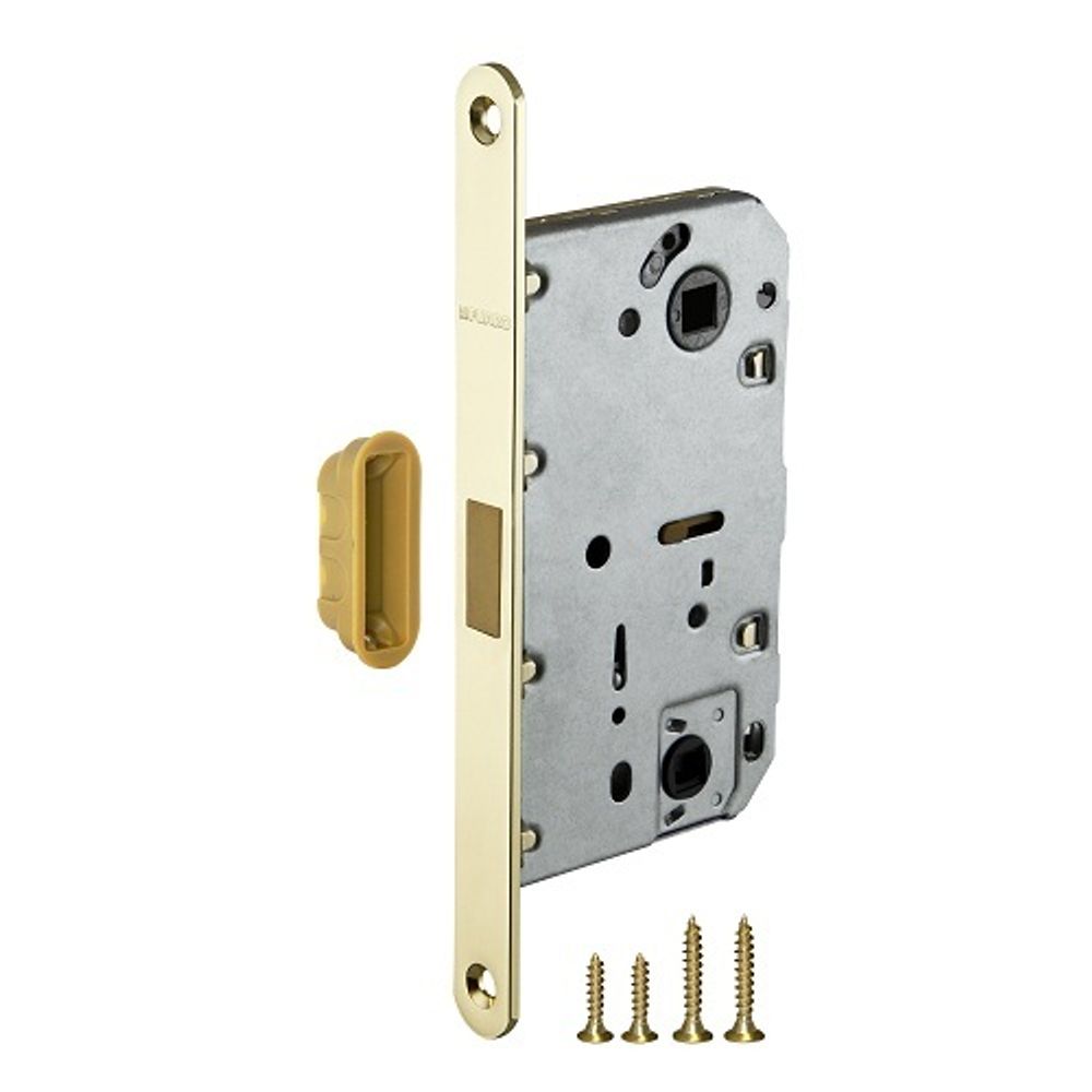 Защелка врезная магнитная FUARO M96WC-50 GP золото