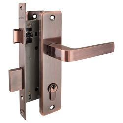 Замок врезной АЛЛЮР 126/1 AC ст.медь