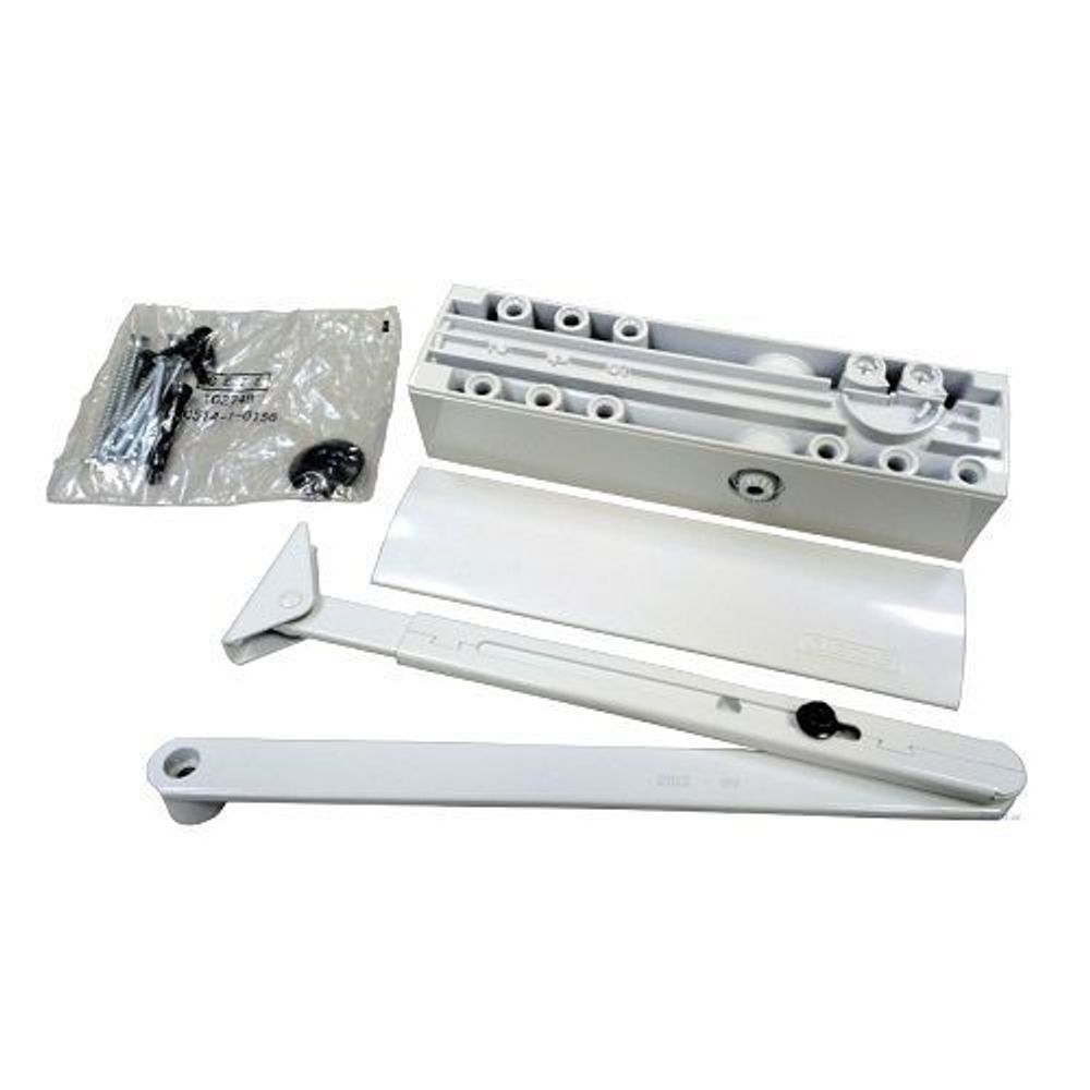 Доводчик дверной GEZE 2000 белый с тягой