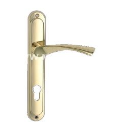 Ручки на планке MSM 405L PB пол.латунь