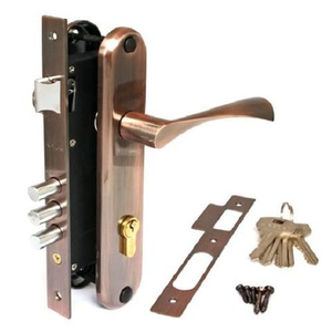 Замок врезной APECS 2223/60 AC медь