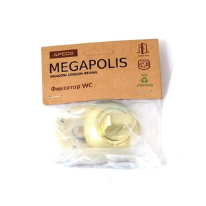 Фиксатор APECS WC-0803 GM мат.золото