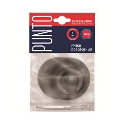 Ручка поворотная PUNTO BK6 ZR BL-24 чёрный /41123/