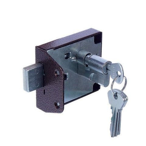 Замок накладной ЗЕНИТ ЗН1-2 медь /27871/