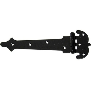 Петля-стрела фигурн. НОЭЗ ПС-200-S черный матовый (1 шт)