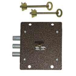 Замок накладной ГЮРАЛ ЗГС-05 левый