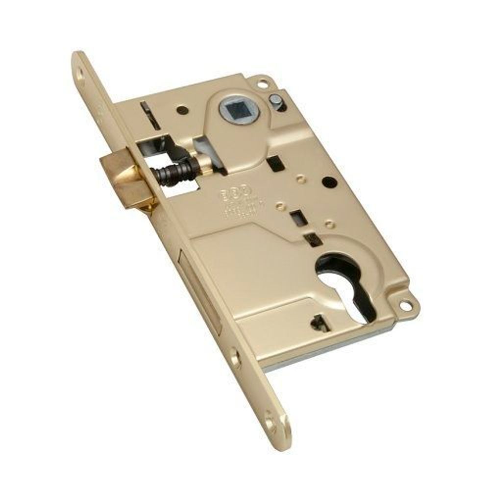 Замок межкомнатный под цилиндр AGB CENTRO B01025.50.03 (латунь) /1743/