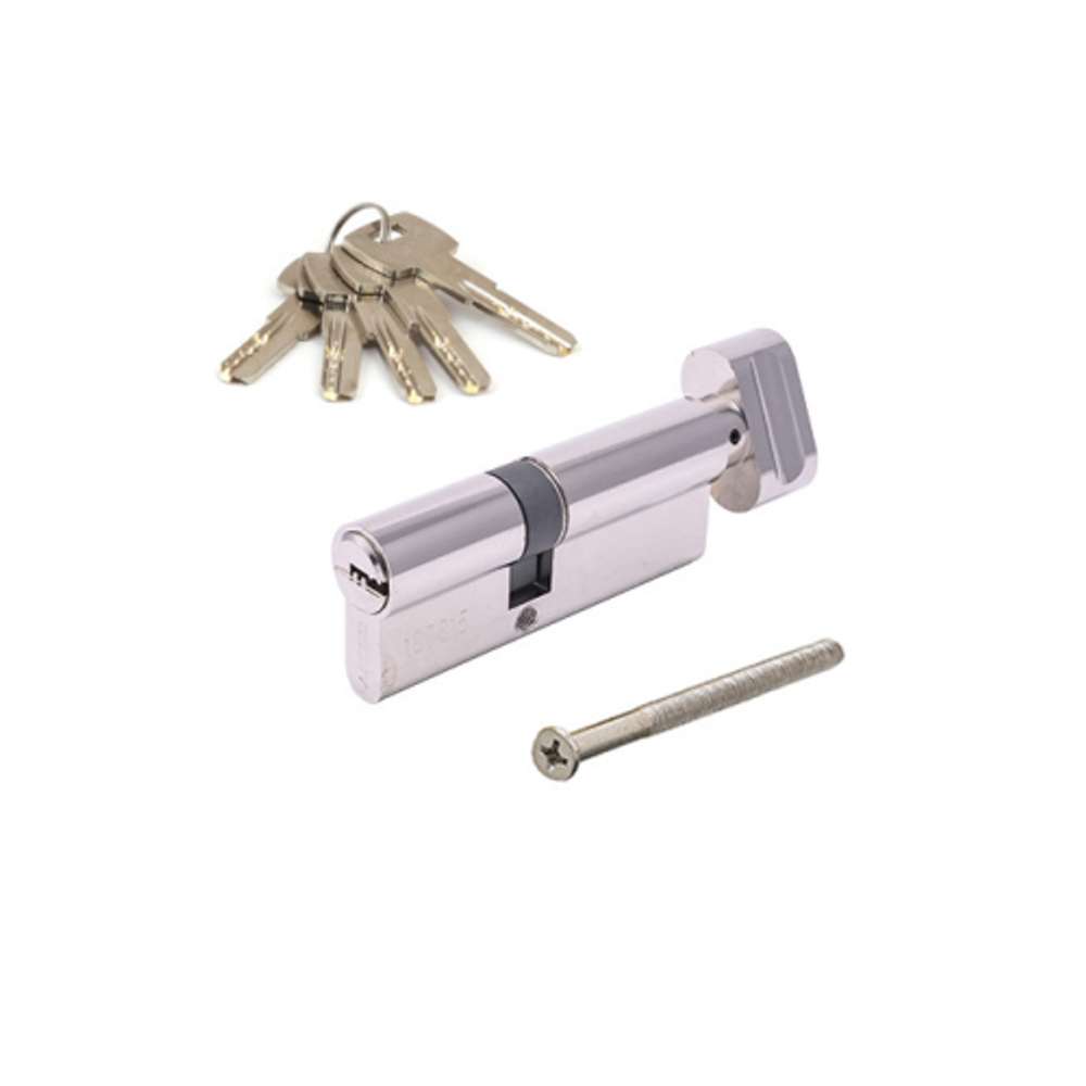 Цилиндровый механизм с вертушкой APECS SM-80 (35/45C)-C NI никель