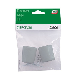 Упор дверной AJAX DSF-31/35 GREY серый /61301/