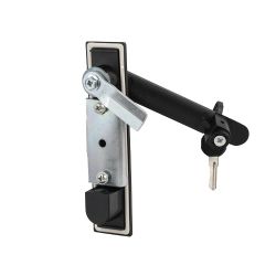 Замок мебельный MS-8611-2-1KD (ригель прямой, английский-ключ)