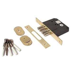 Замок врезной APECS 99-K G золото