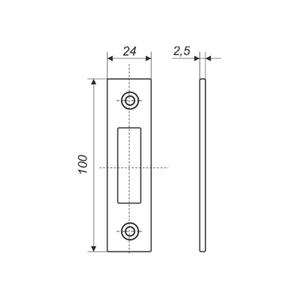 Ответная планка к ГАРДИАН "Профи 01.24"