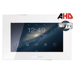 Монитор видеодомофона TANTOS Jolli HD WI-FI VZ (белый) адаптированный, экран 10", приложение VHome