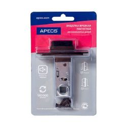 Защёлка врезная магнитная APECS 5800-M AC Blister медь