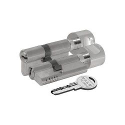 Цилиндровый механизм с вертушкой KALE KILIT 164 OBS SCE/80 (30+10+40) никель