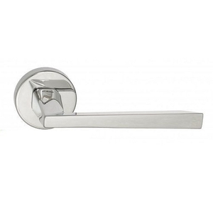 Дверная ручка на круглом основании Fratelli Cattini "UNICA" 7-CR полированный хром