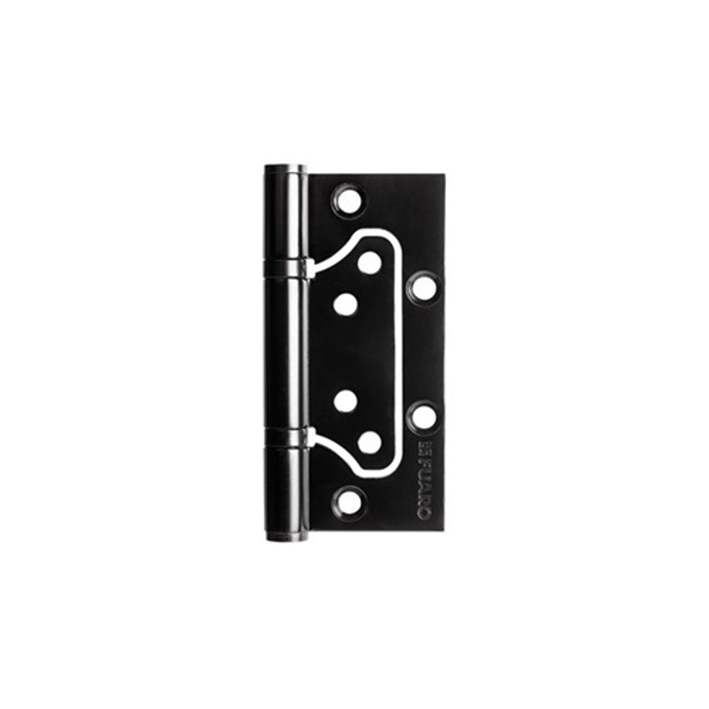 Петля универсальная без врезки FUARO 500-2BB 100x2,5 (INOX 304 BL) черный /49125/ (1 шт)