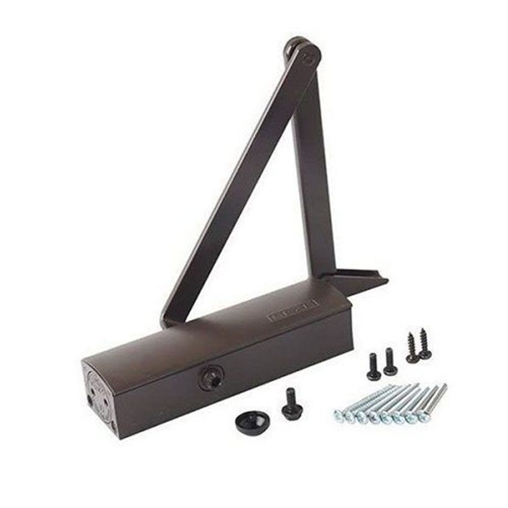 Доводчик дверной GEZE 2000 коричневый с тягой