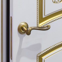 Ручка раздельная FUARO ART RM AB/GP-7 бронза/золото /27629/