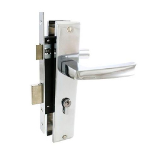 Замок врезной АЛЛЮР АРТ ЗВ4-70.09 CP хром