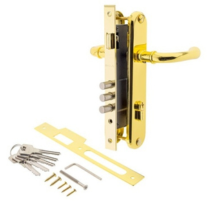 Замок врезной AVERS 2210/60 G золото