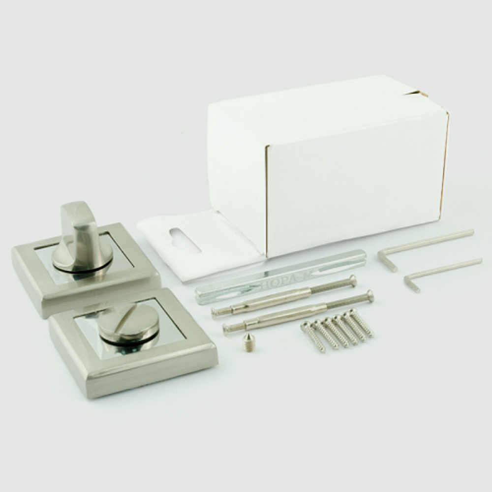 Накладка под фиксатор НФ-К (мат.хром)