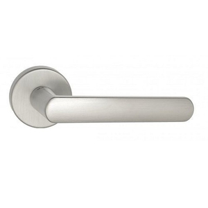 Дверная ручка на круглом основании Fratelli Cattini "NEVADA" 7-CS матовый хром