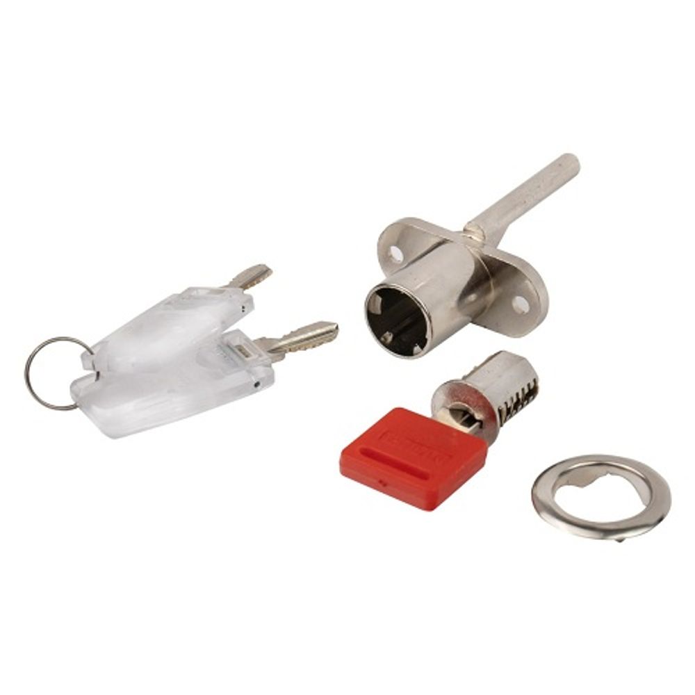 Замок мебельный для 3-х и более ящиков, штырьевой 3202-22 мастер-система