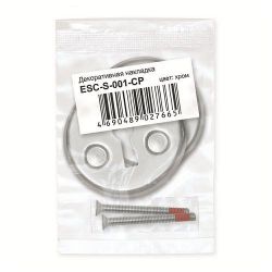 Декоративная накладка FUARO ESC-S-001 CP хром /38095/