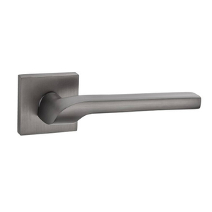 Ручка дверная PUERTO AL 535-03 MBN (матовый черный никель)