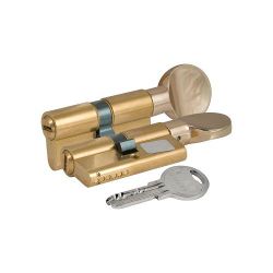 Цилиндровый механизм с вертушкой KALE KILIT 164 SM/62 (26+10+26) латунь 5кл. /25557/