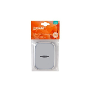 Декоративная накладка FUARO ESC 486-S SQ XL SSC-16 сатин.хром /40849/ (1 шт)
