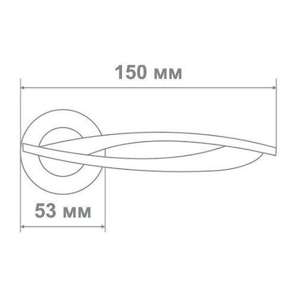 Ручка Медио 428 BCF золотая бронза