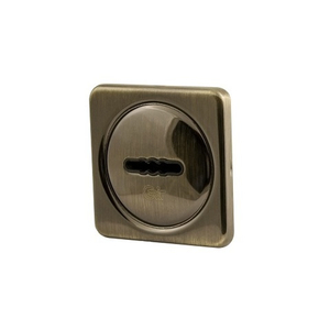 Накладка сувальдного замка КРИТ КлС-К11 Бр бронза (1 шт)