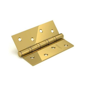 Петля дверная универсальная FUARO 4BB/BL 125x75x2,5 PB золото /30995/ (1 шт)