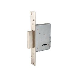 Замок врезной сувальдный MOTTURA 40.751.42 (с отв. планкой) /1822/