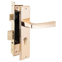 Замок врезной АЛЛЮР АРТ ЗВ4-70.09 GP золото