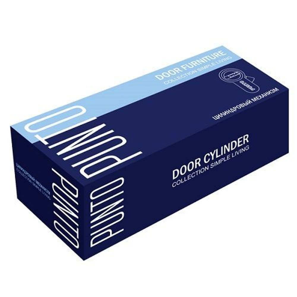 Цилиндровый механизм с вертушкой PUNTO Z402/120 mm (55+10+55) CP хром 5кл. /40883/