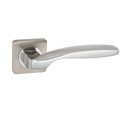 Ручка раздельная VETTORE R06.045 SN/CP мат.никель/хром