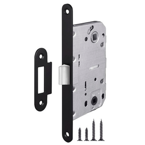 Защелка врезная AJAX METLM90-50 BL черный /49727/